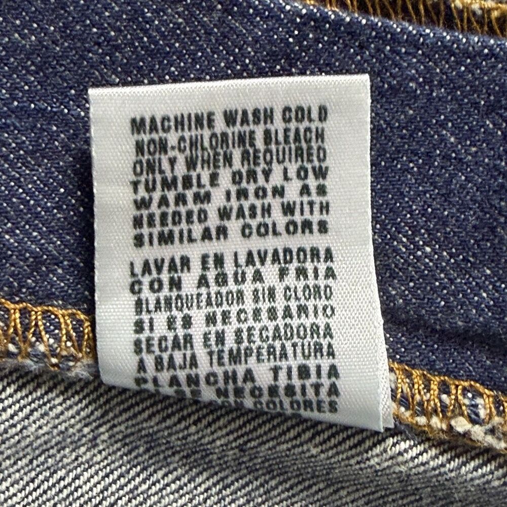 Polo Jeans Co RL 1967 Ashmore Original Jeans Mens 50x32 Blue 100% Cotton - Picture 9 of 13